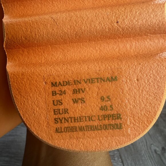 Reef Vista Hi Energy Women's size 9.5 Orange Cushion Comfort Sandals - Picture 8 of 8